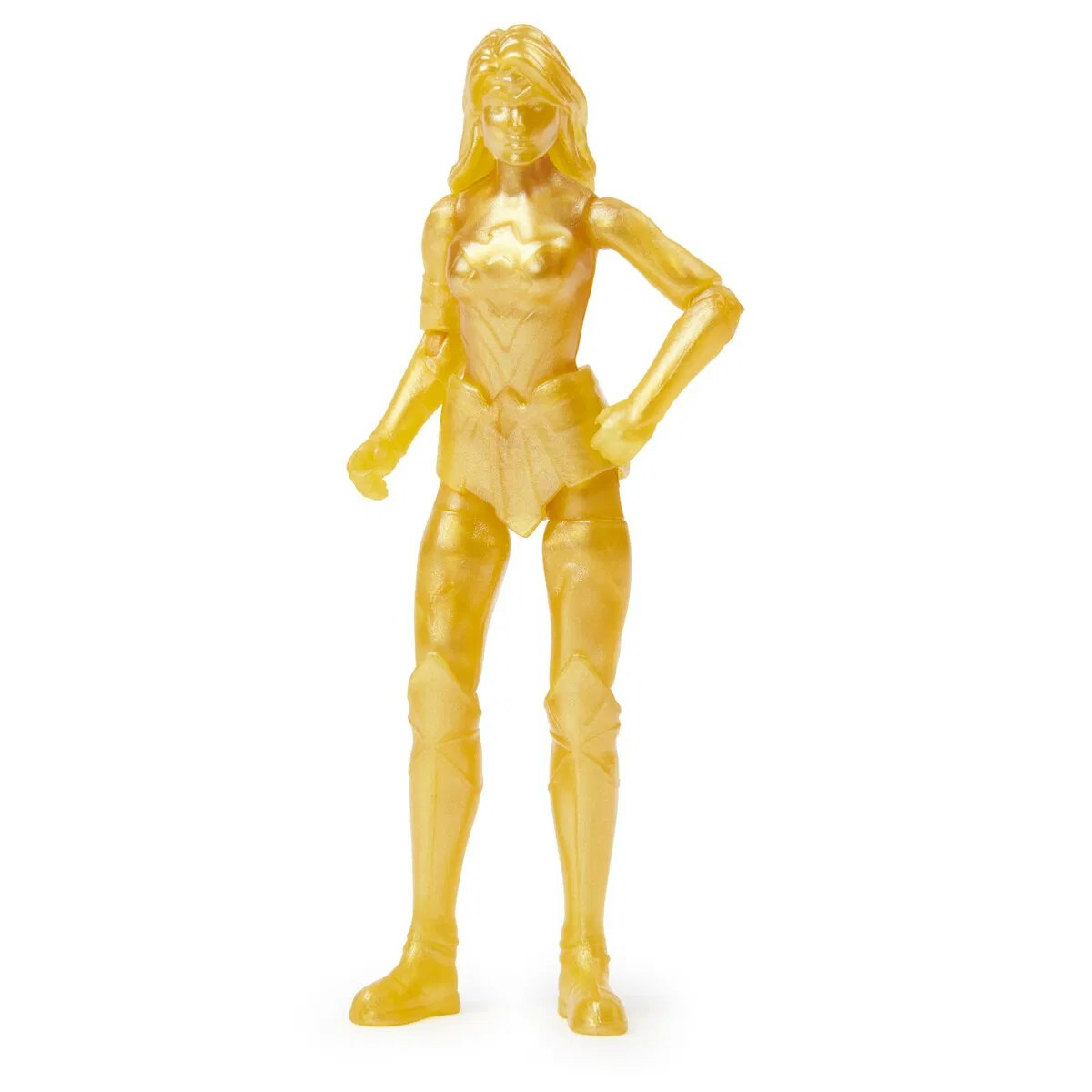 DC Basic spinmaster 10 cm Wonder Woman Gold (Rare)