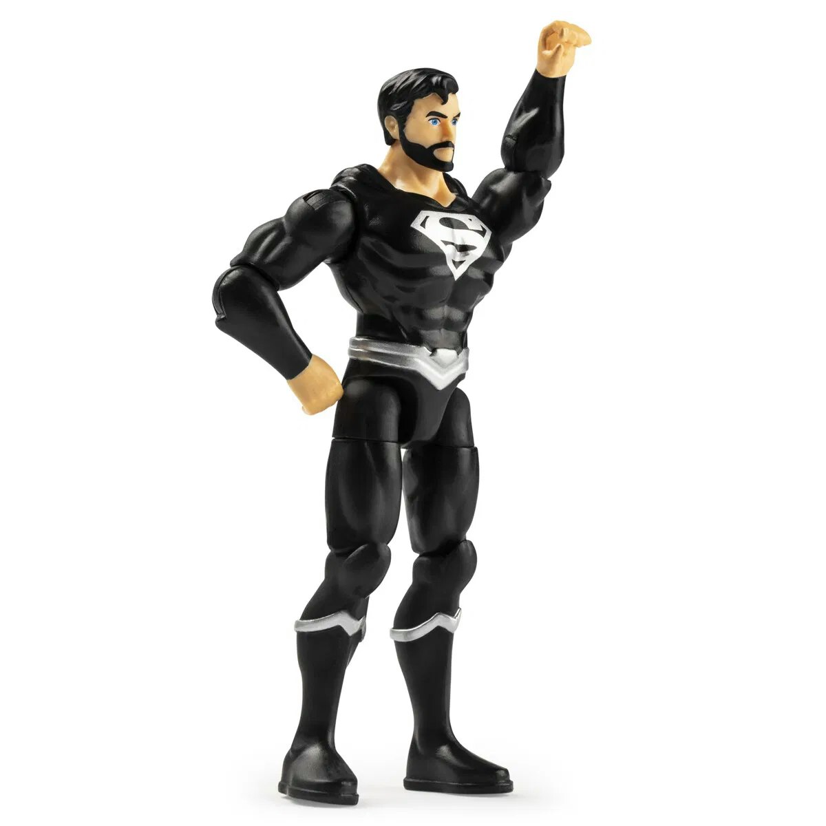 DC Basic spinmaster 10 cm Supermann (Sort drakt)