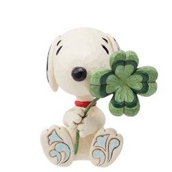 Snoopy med firkløver