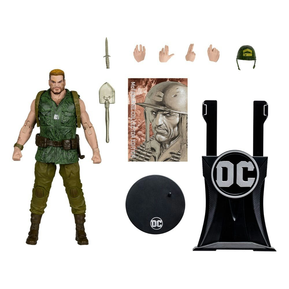 DC Multiverse collector edition 18 cm Sergeant Rock