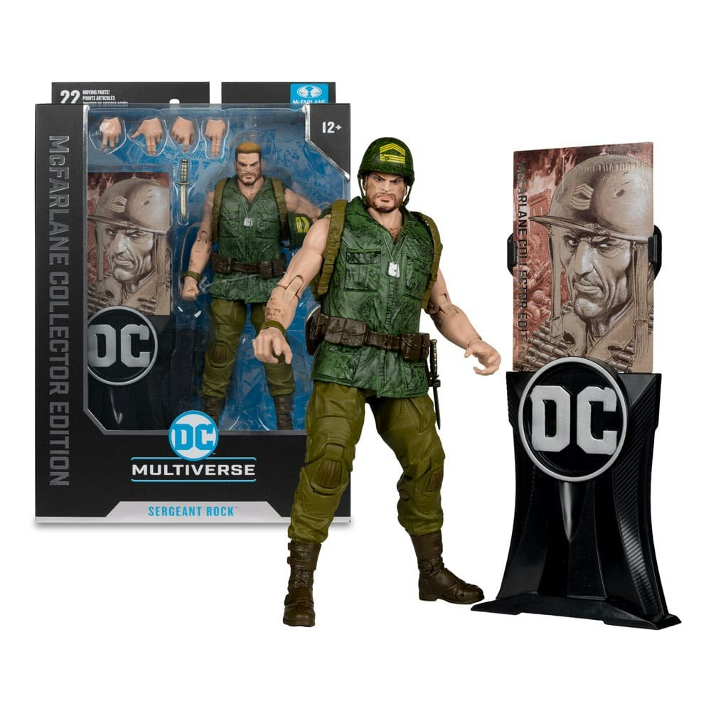 DC Multiverse collector edition 18 cm Sergeant Rock