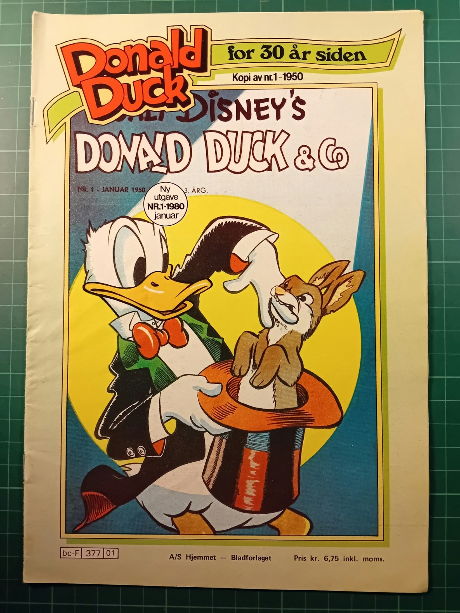 Donald Duck for 30 år siden : 1950 - 01