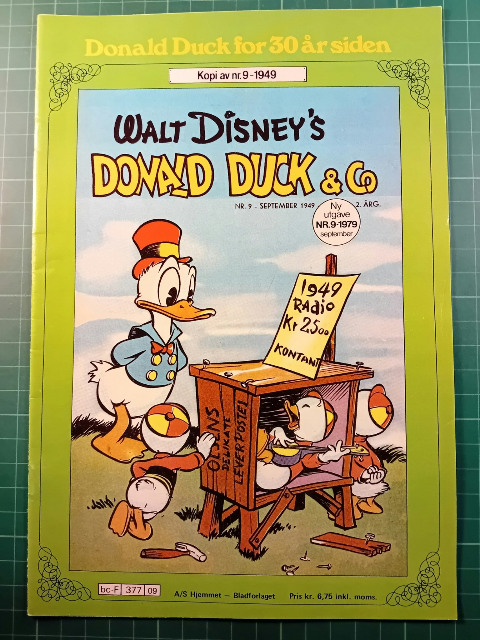Donald Duck for 30 år siden : 1949 - 09