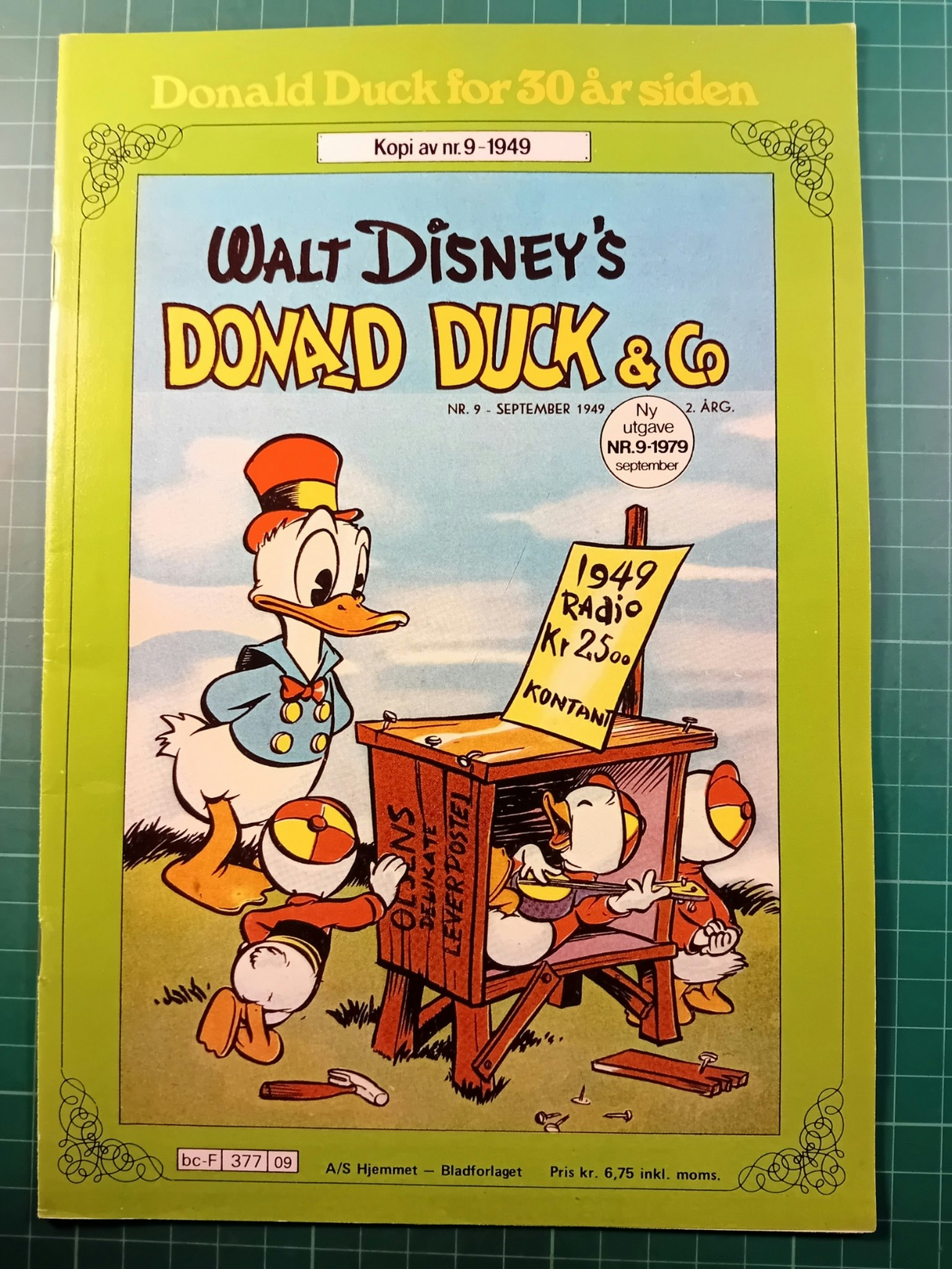 Donald Duck for 30 år siden : 1949 - 09