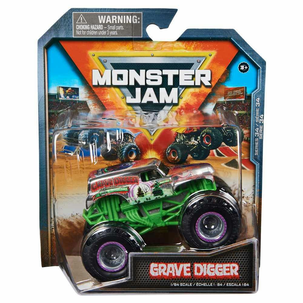Monster Jam 1:64 Single Pack Grave digger