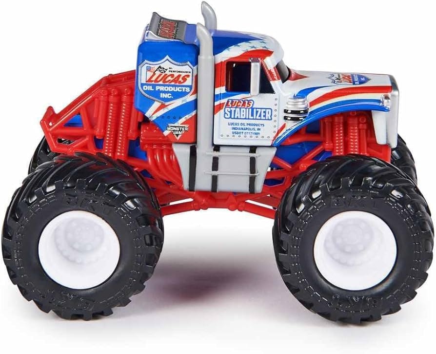 Monster Jam 1:64 Single Pack Lucas stabilizer