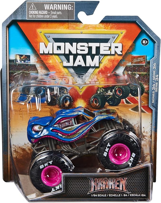 Monster Jam 1:64 Single Pack Kraken