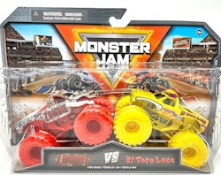 Monster Jam 1:64 Die Cast 2pk Zombie vs El Toro Loco