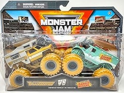 Monster Jam 1:64 Die Cast 2pk Wreckreation vs Ranger Rescue