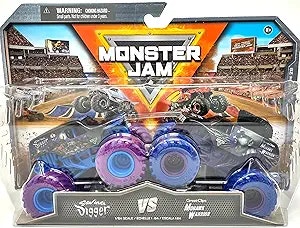 Monster Jam 1:64 Die Cast 2pk Son-uva Digger vs Mohawk Warrior