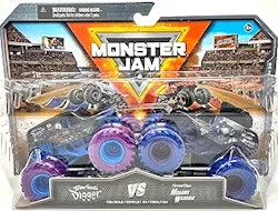 Monster Jam 1:64 Die Cast 2pk Son-uva Digger vs Mohawk Warrior