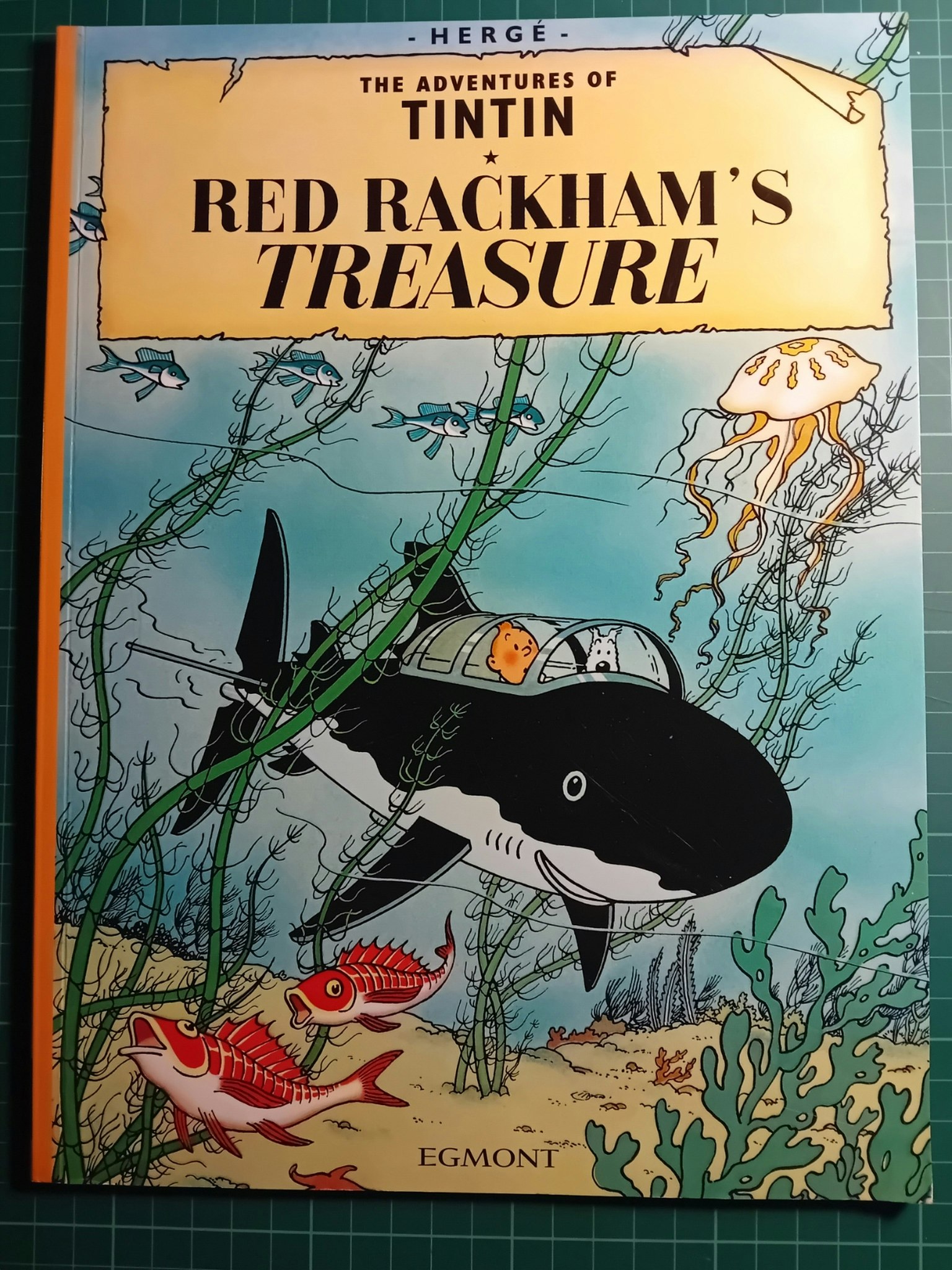 TinTin : Red Rackham's treasure (UK)