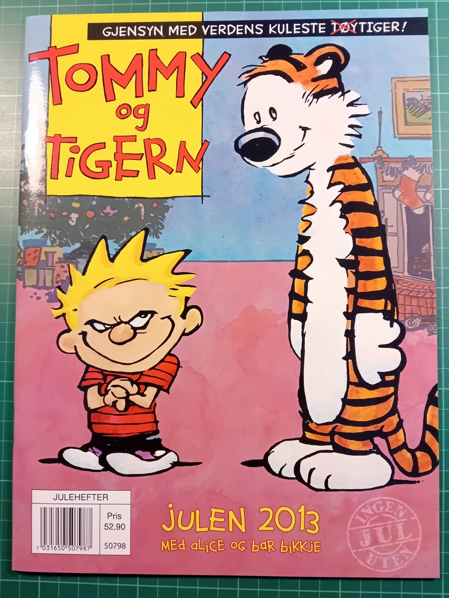 Tommy og Tigern Julen 2013 Bokhandelutgave