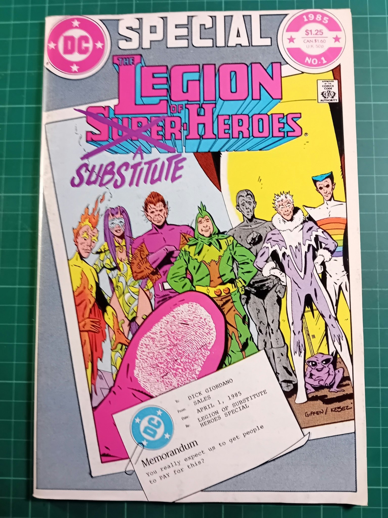 Legion of substitute heroes Special #1