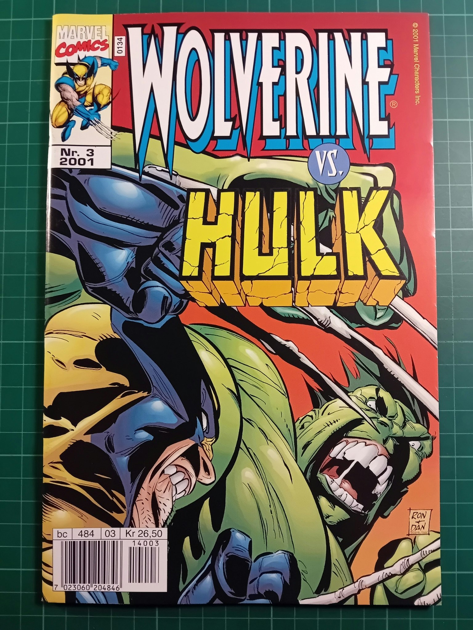 Wolverine 2001 - 03