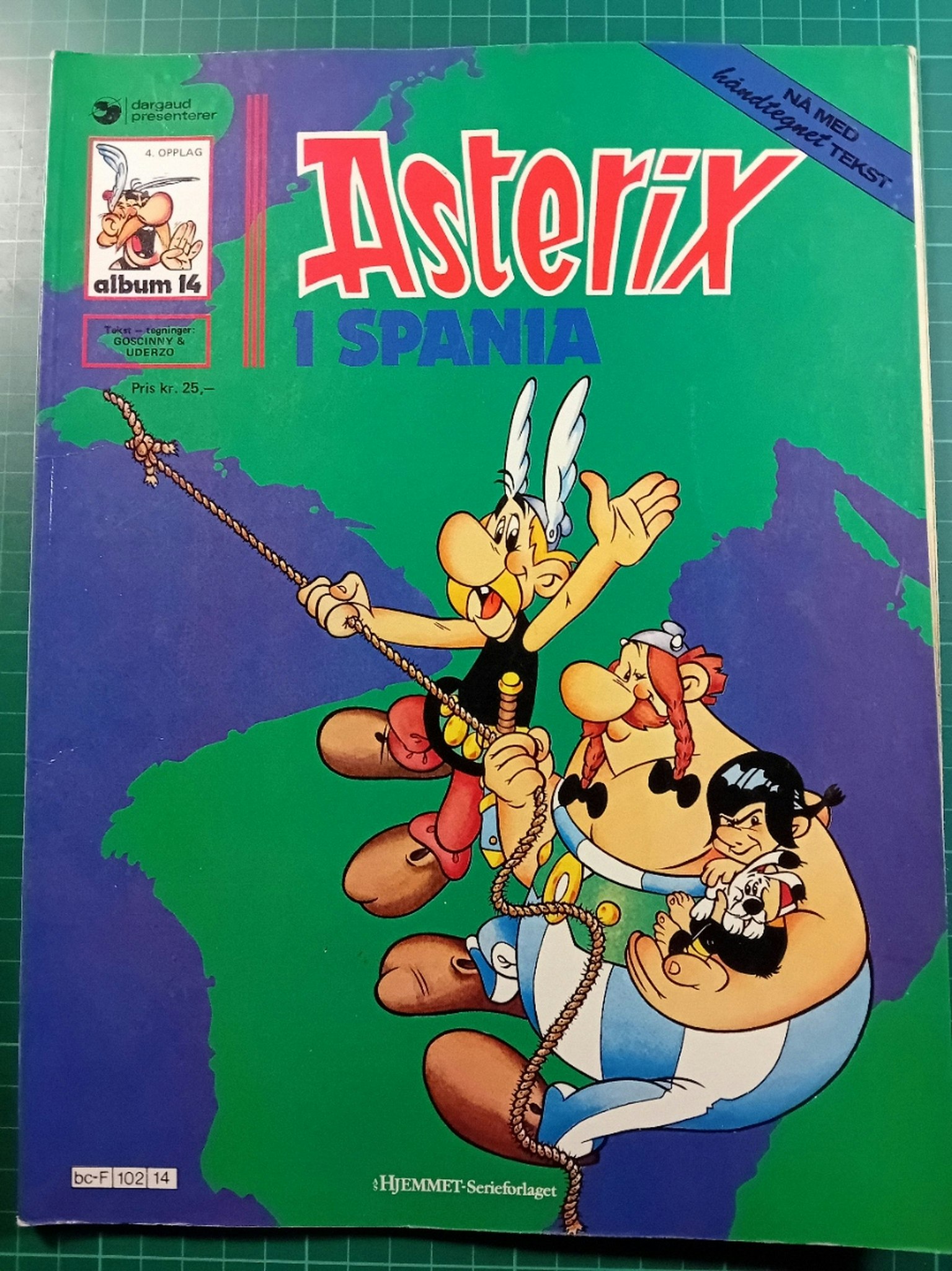 Asterix 14 Asterix i Spania