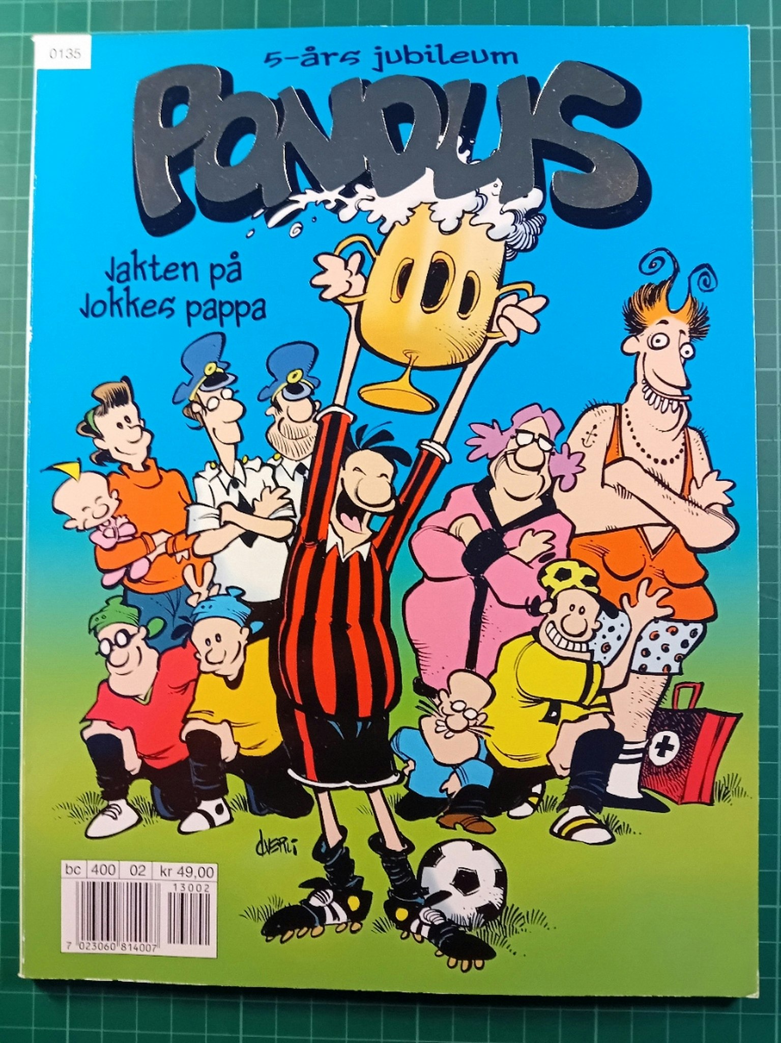 Pondus album Jakten på Jokkes pappa