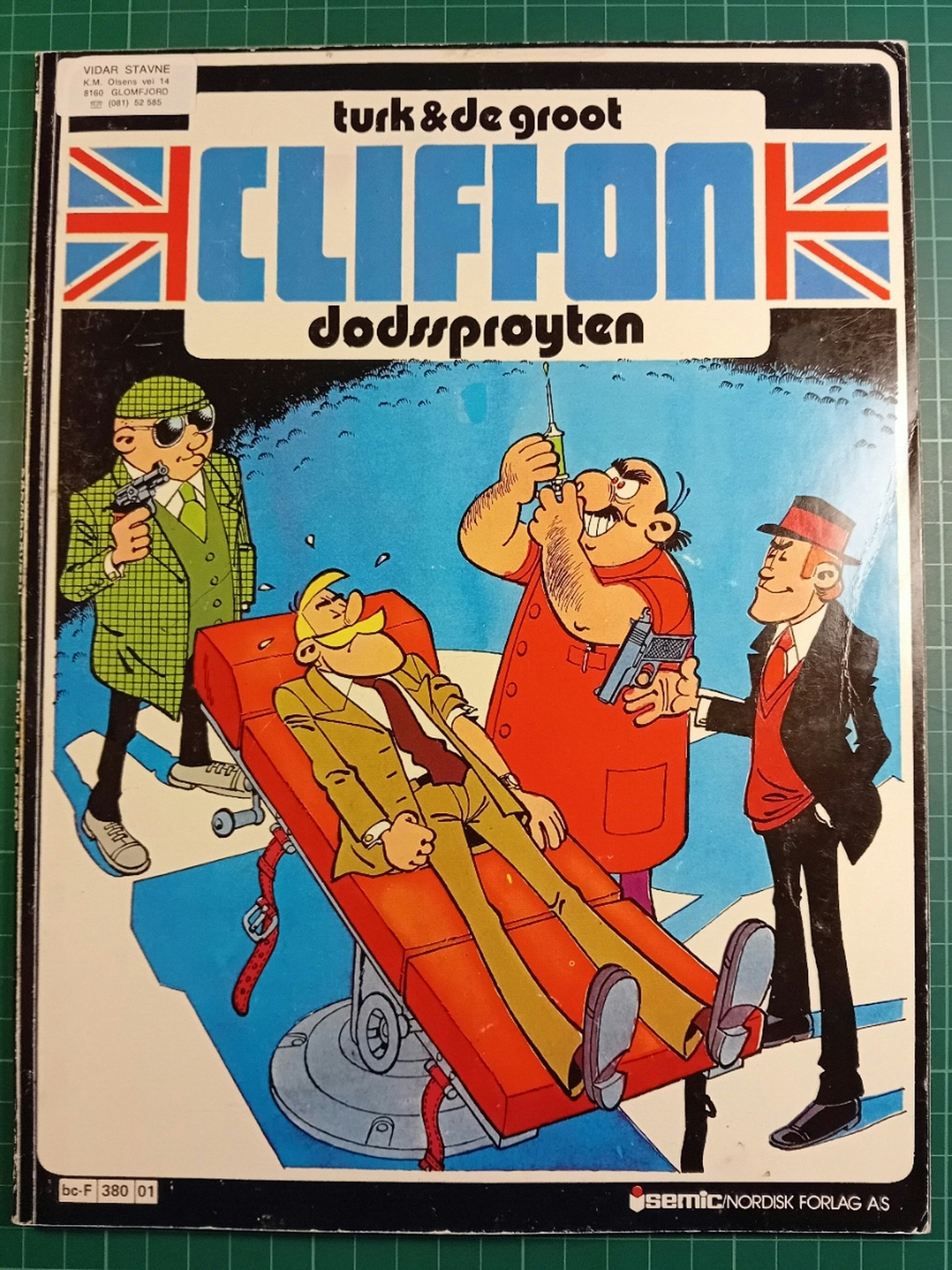 Clifton 01 Dødssprøyten