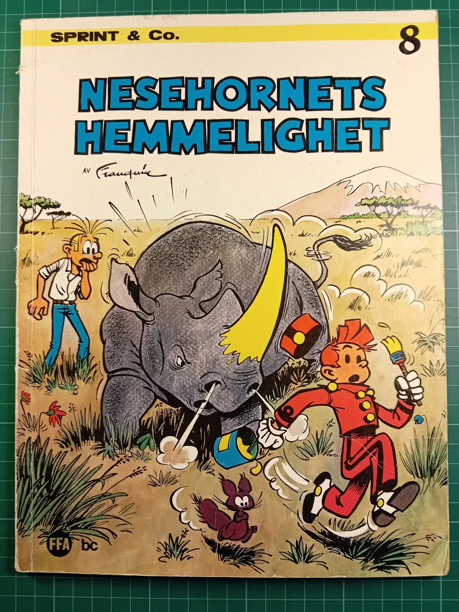 Splint & Co 08 Næsehornets hemmelighedub (Dansk)