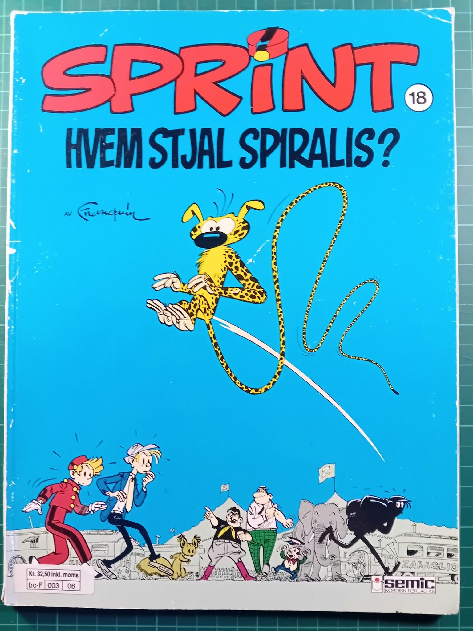 Sprint 18 Hvem stjal Spiralis?
