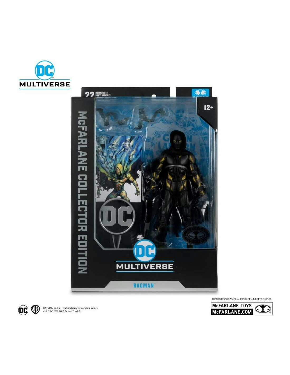 DC Multiverse collector edition 18 cm Ragman (Chase/Platinum utgave)