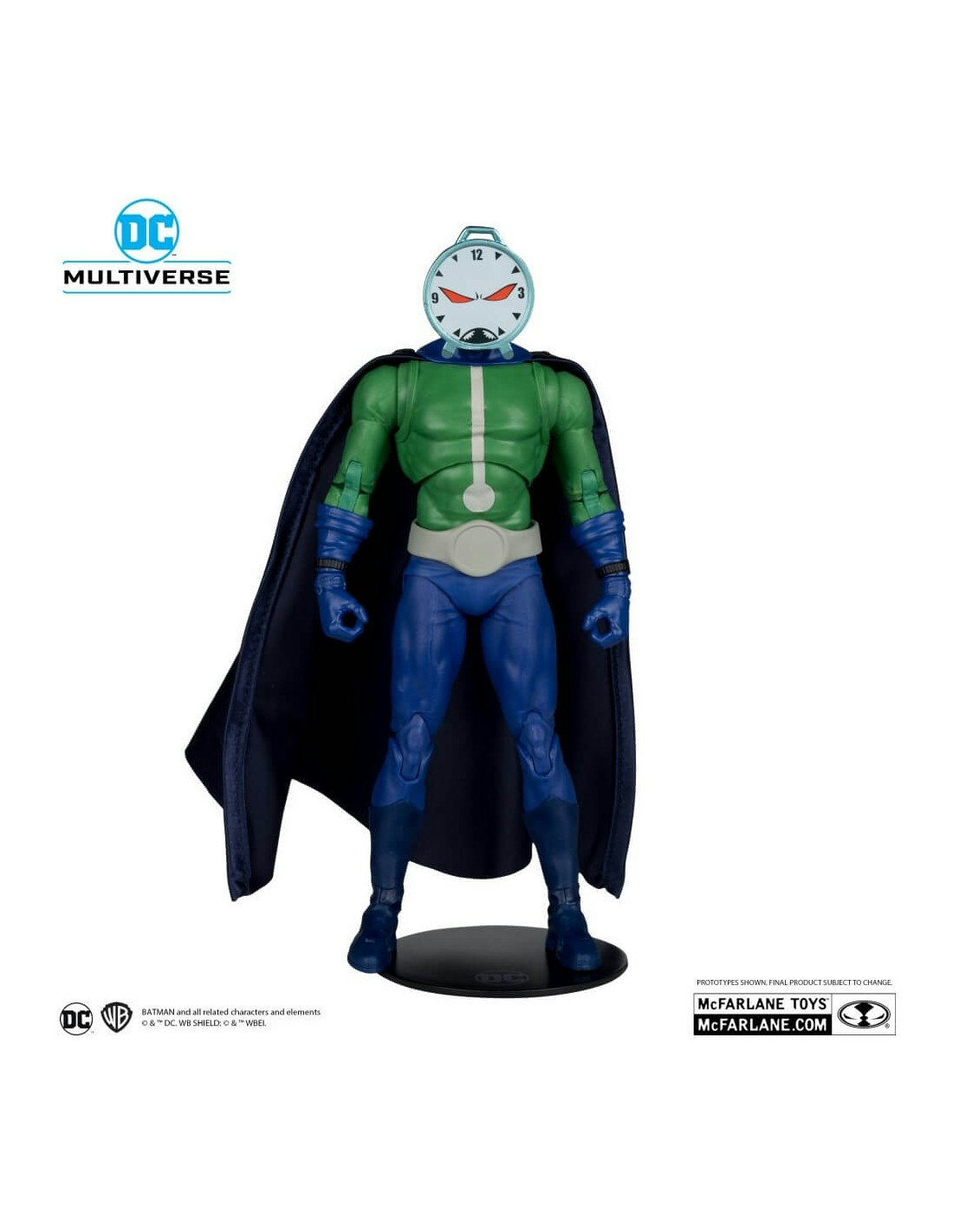 DC Multiverse collector edition 18 cm Clock King (Chase/Platinum utgave)