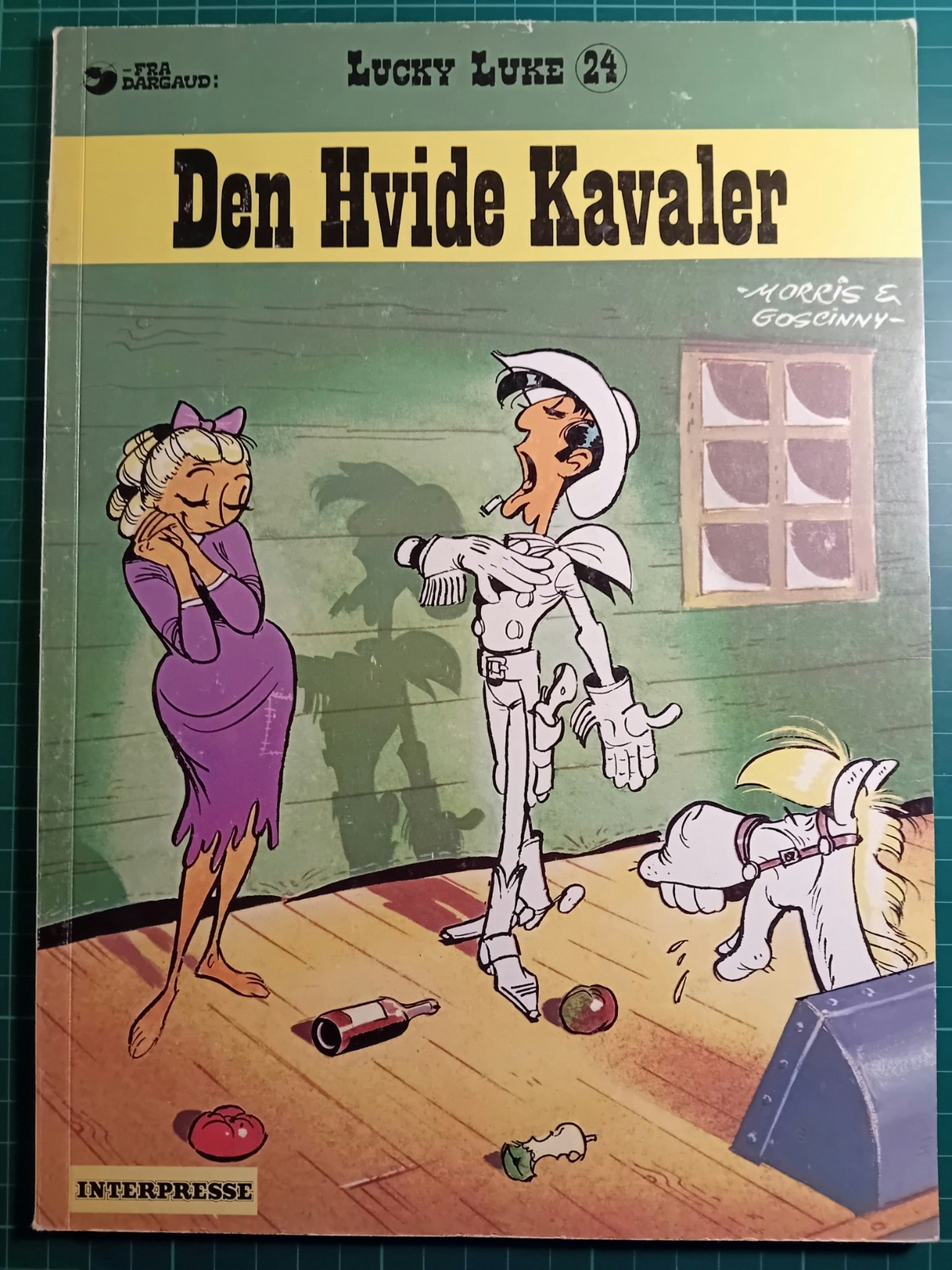 Lucky Luke 24 Den hvide kavaler (Dansk)