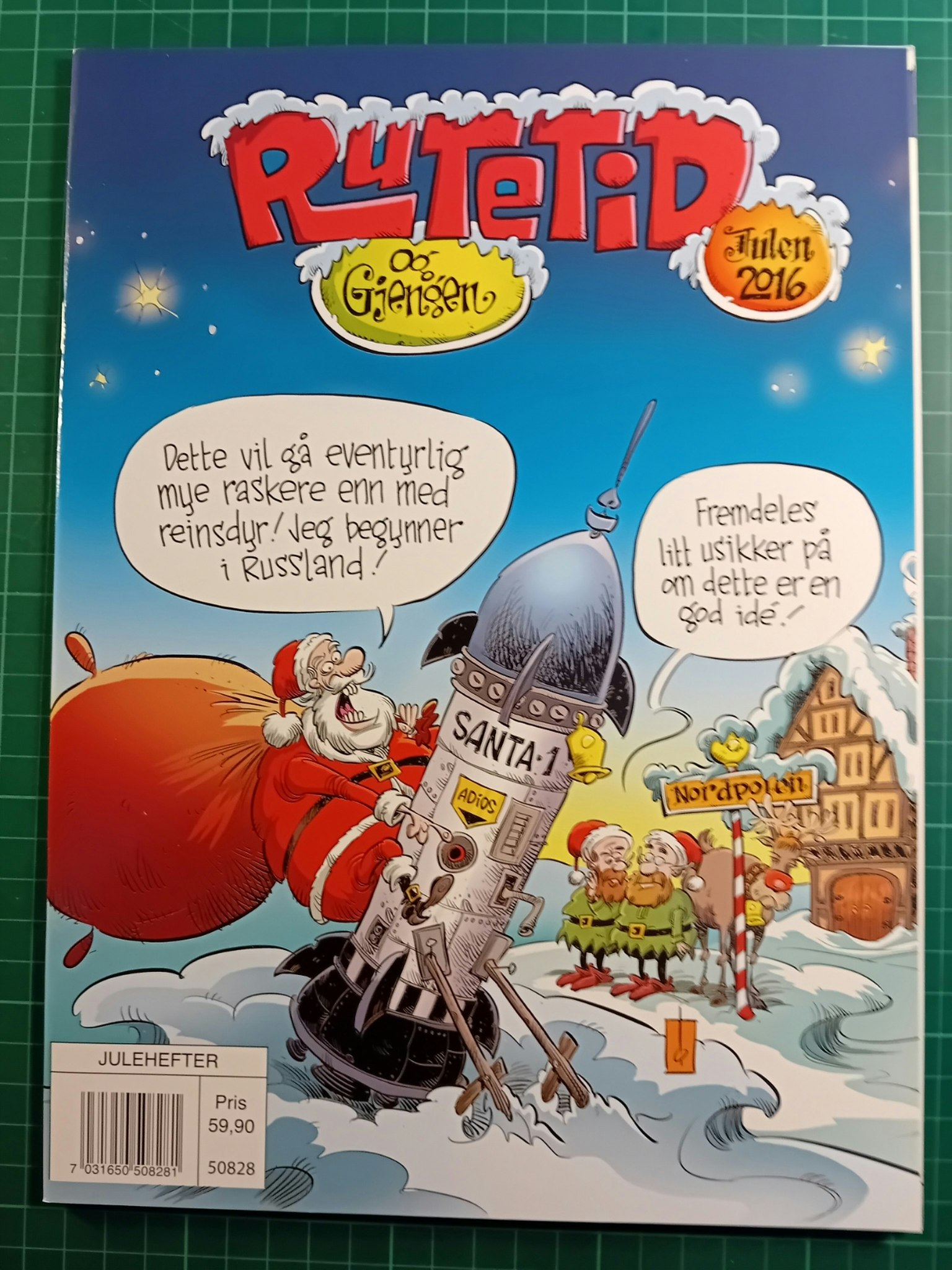 Rutetid julen 2016 Bokhandelutgave