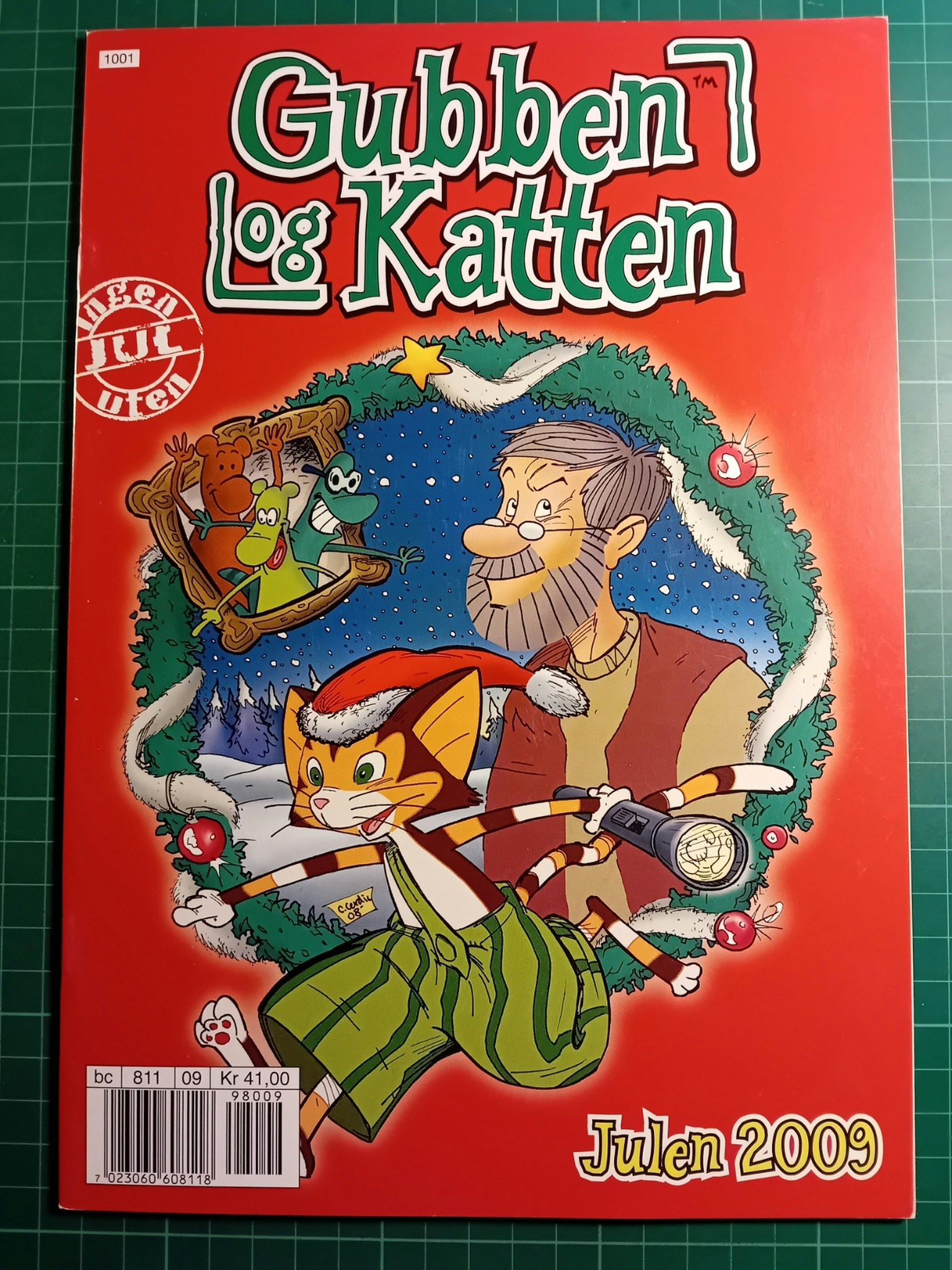 Gubben og katten Julen 2009