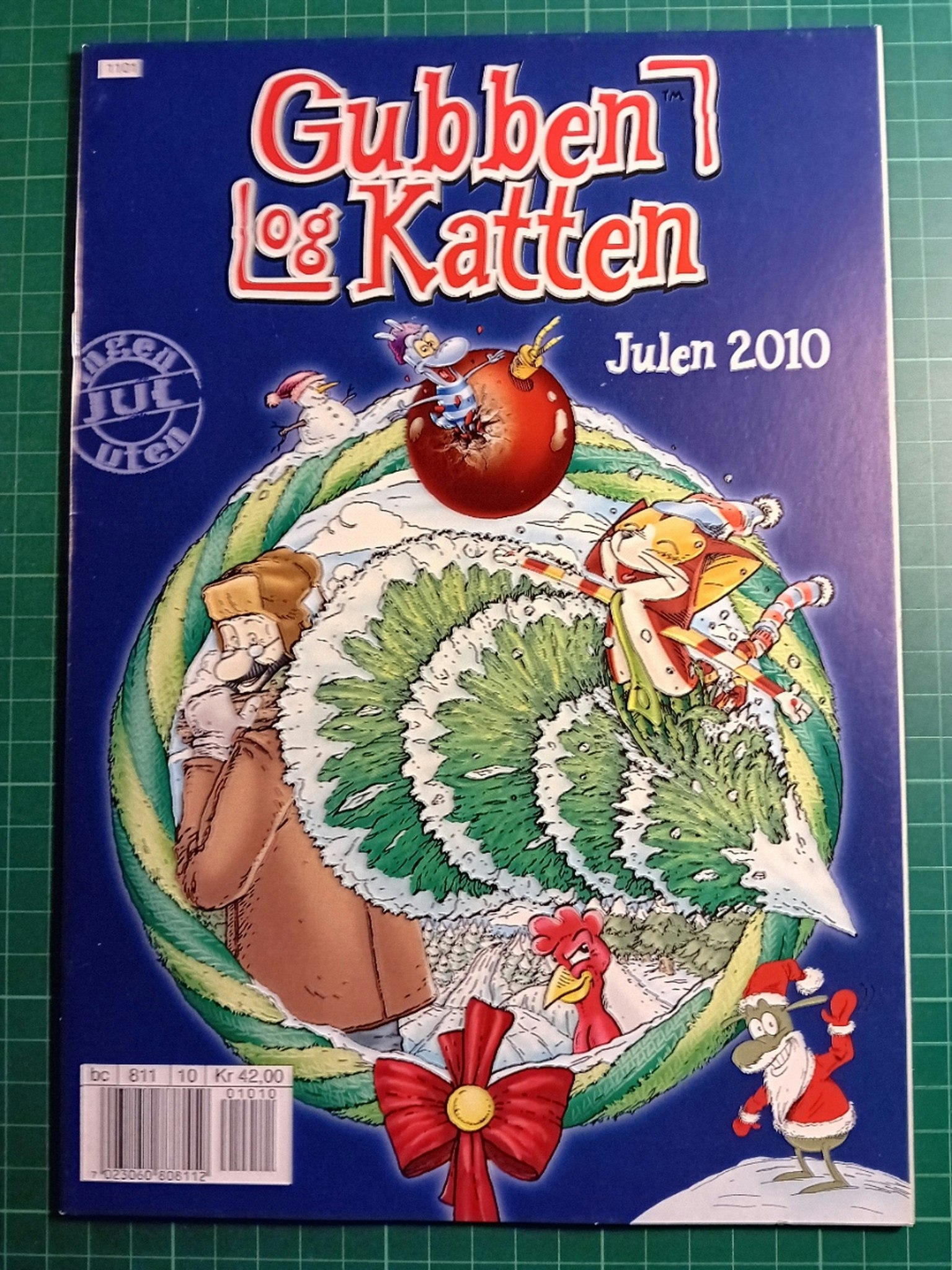 Gubben og katten Julen 2010