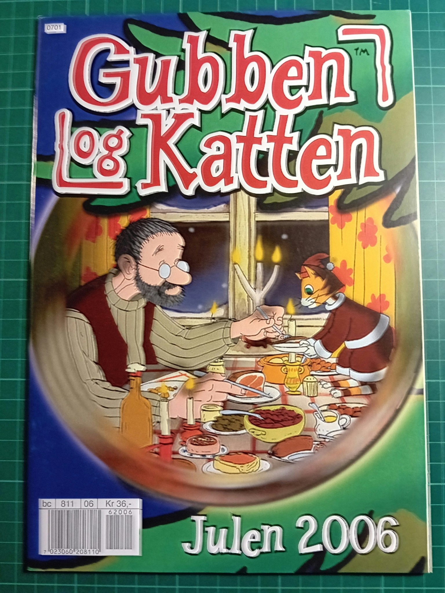 Gubben og katten Julen 2006