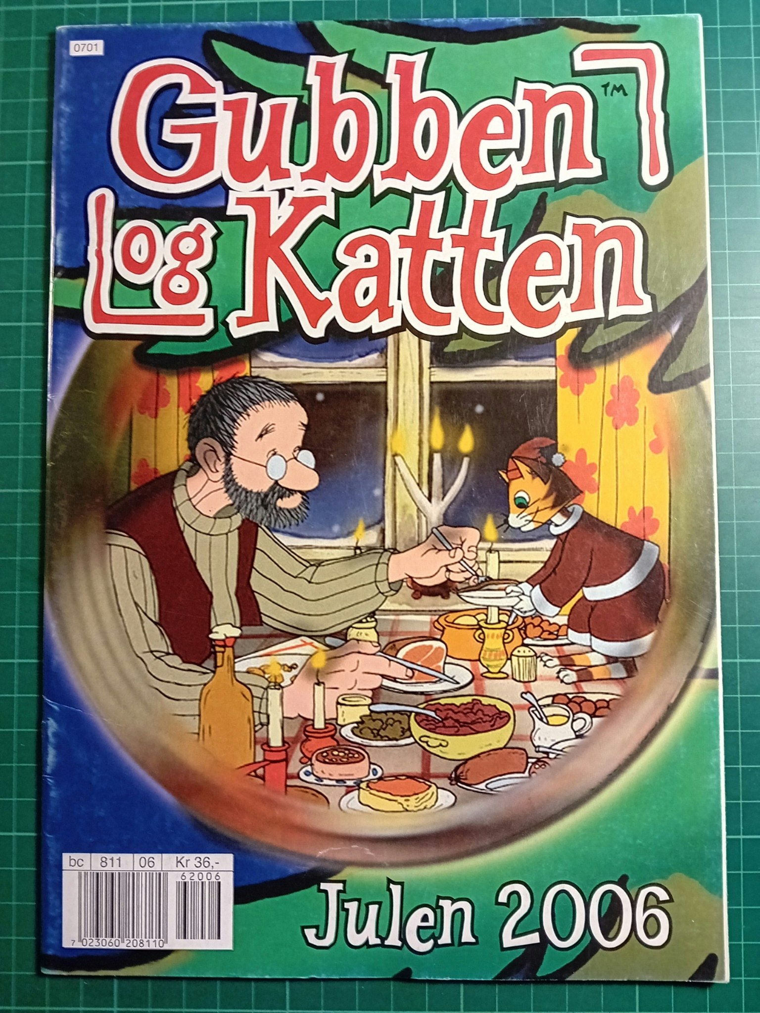 Gubben og katten Julen 2006