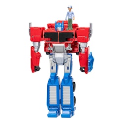 Transformers EarthSpark Spin Changer Action Figure Optimus Prime & Robby Malto 20 cm