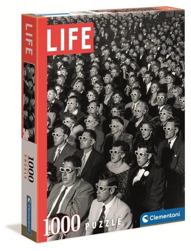 Puslespill Life magasine Life in 3D (1000 Biter)
