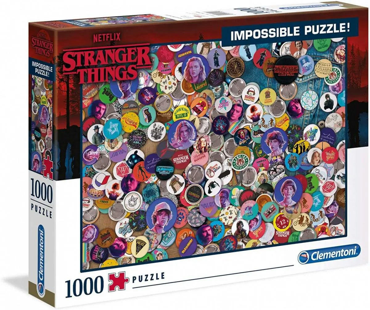 Puslespill Stranger Things (1000 Biter)