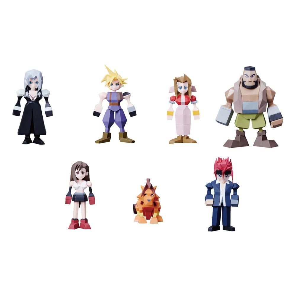Final Fantasy VII Polygon Figures Vol. 1 6 cm Assortment (8) (Totalpris 895,-)