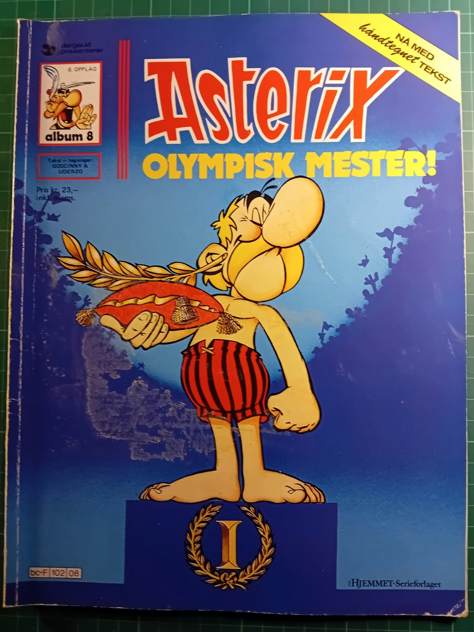 Asterix 08 Olympisk mester! (Slitt)