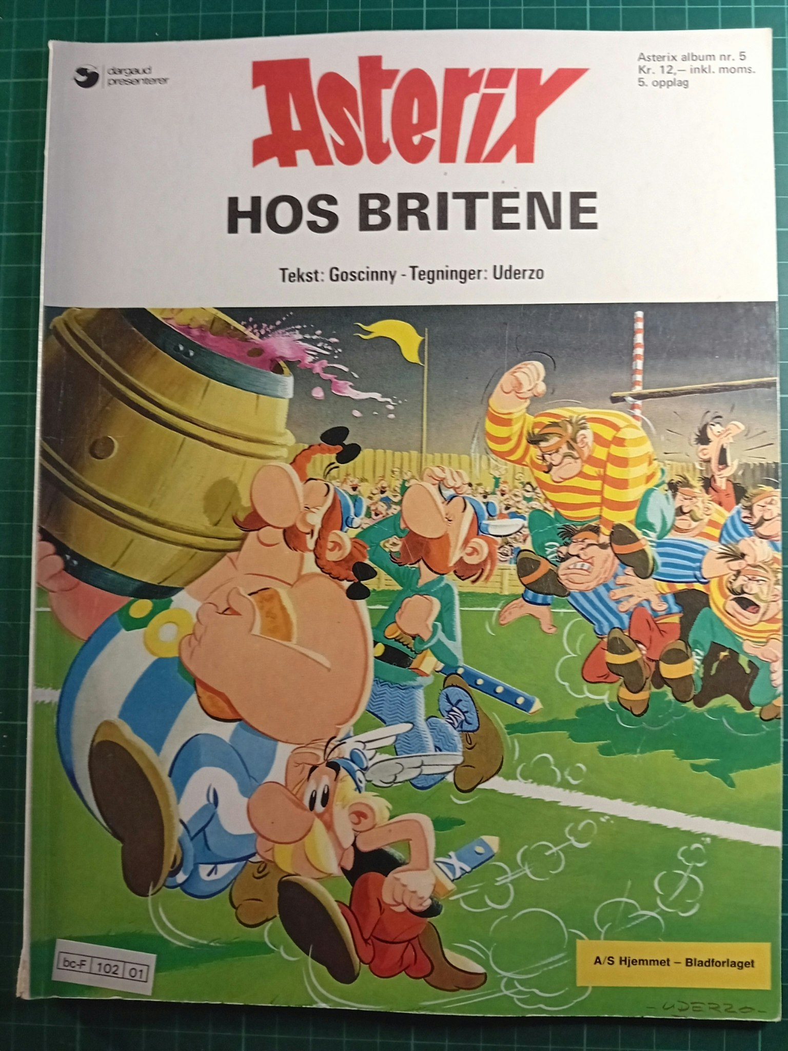 Asterix 05 Asterix hos britene