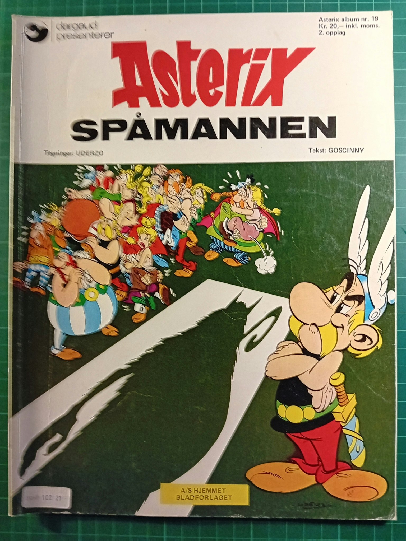 Asterix 19 Spåmannen