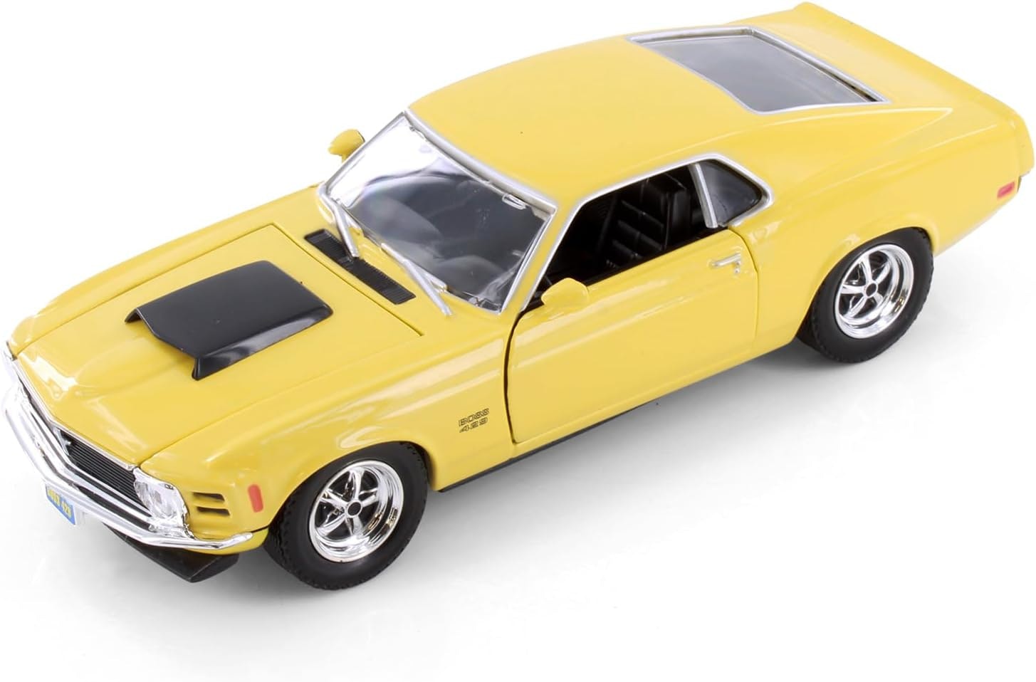 American Classic : Ford Mustang Boss 1970 modell Gul 1:24