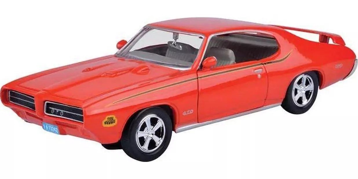 American Classic : Pontiac GTO Judge 1969 Rød 1:24