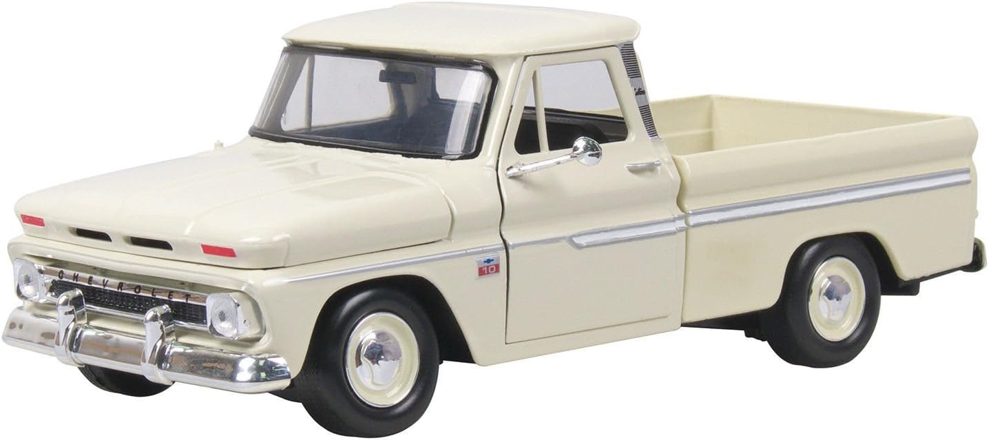 American Classic : Chevrolet C10 Fleetside pickup modell Beige 1:24