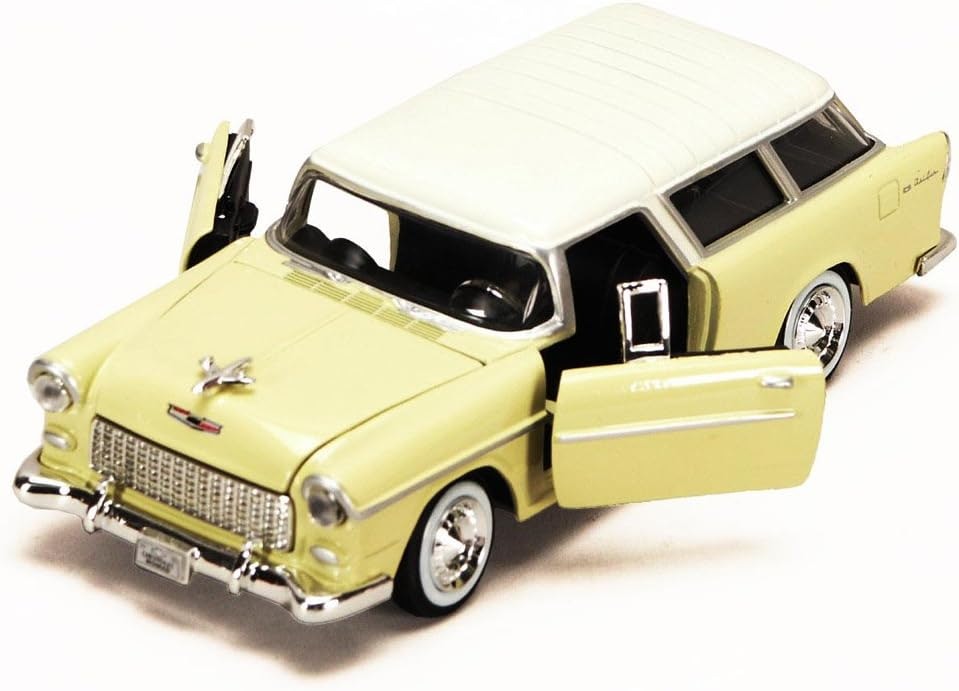 American Classic : Chevrolet Bel Air Nomad 1955 Beige 1:24