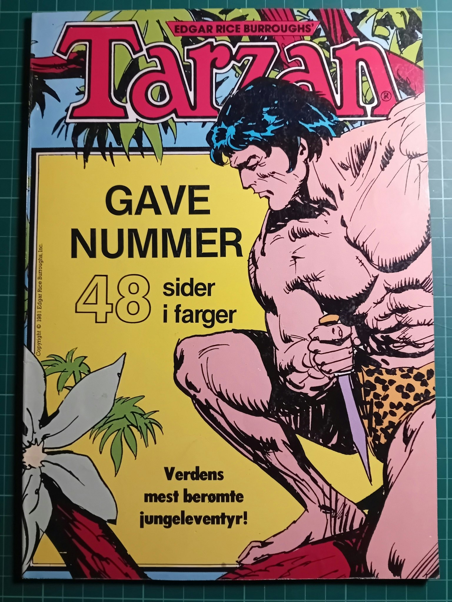 Tarzan gavenummer 1981