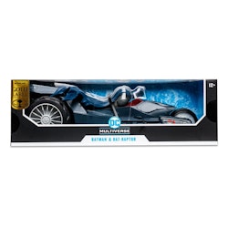 DC Multiverse Vehicle Bat-Raptor with Batman (The Batman Who Laughs) (Gold Label)