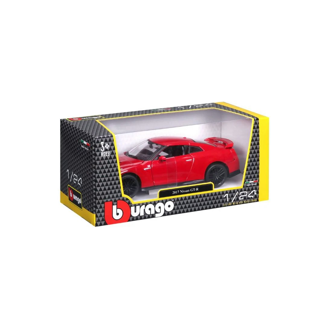 Nissan Gt-R 2017 1:24 Rød