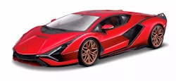 Lamborghini Sian Fkp 1:24 Rød