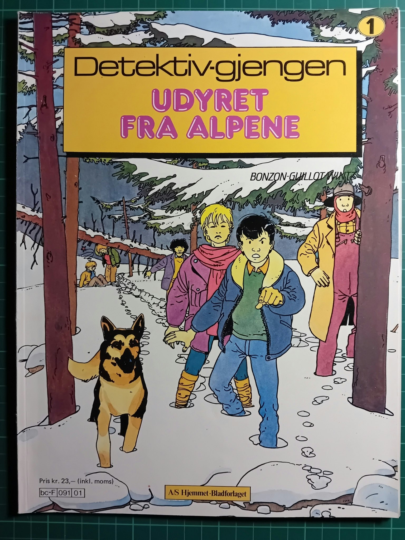 Detektiv-gjengen 01 : Udyret fra Alpene