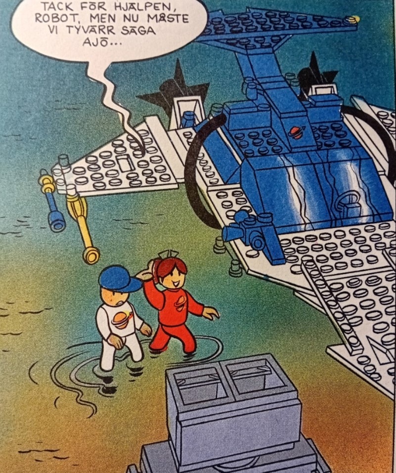 Jim Spaceborn : Den okända galaxen (Svensk) Lego