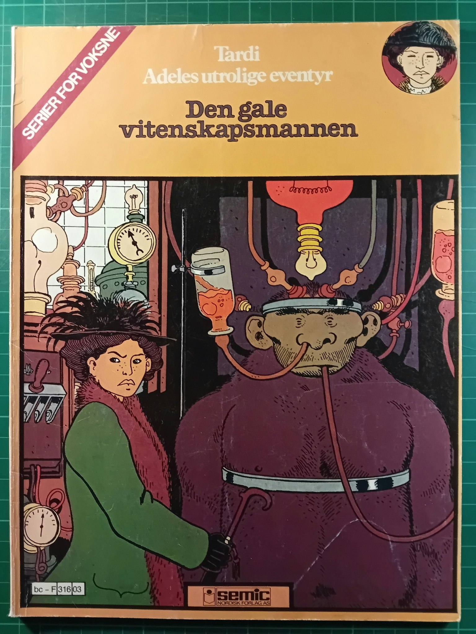 Tardi Adeles utrolige eventyr - Den gale vitenskapsmannen